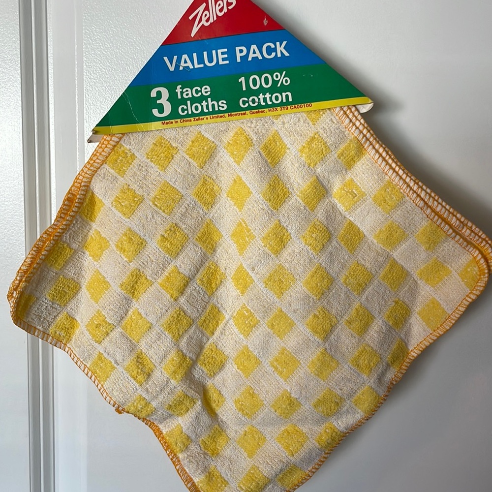 Vintage face cloths